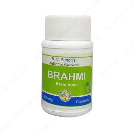 B V Pundit Brahmi Capsules (60 Nos)