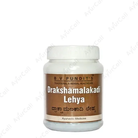 B V Pundit Drakshamalakadi Lehya(200 GM)