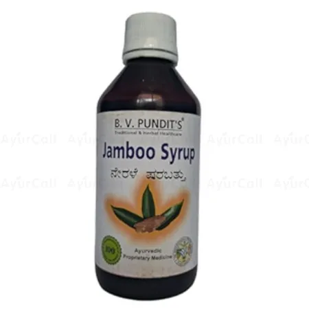 B V Pundit Jamboo Syrup(100 ML)