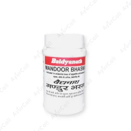 Baidyanath Mandoor Bhasma (10 GM)