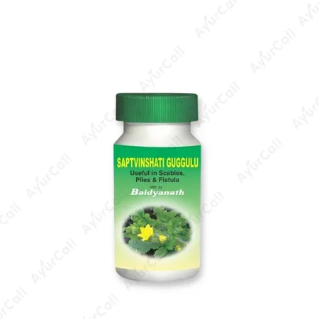 Baidyanath Saptavinshati Guggulu (80 Nos)