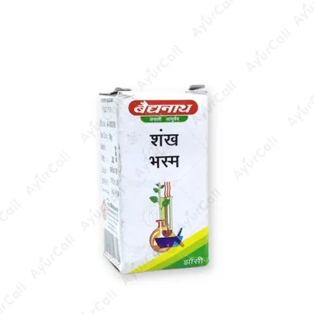 Baidyanath Shankha Bhasma (10 GM)