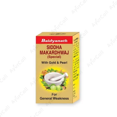 Baidyanath Siddha Makardhwaj Special Gold (10 Nos)