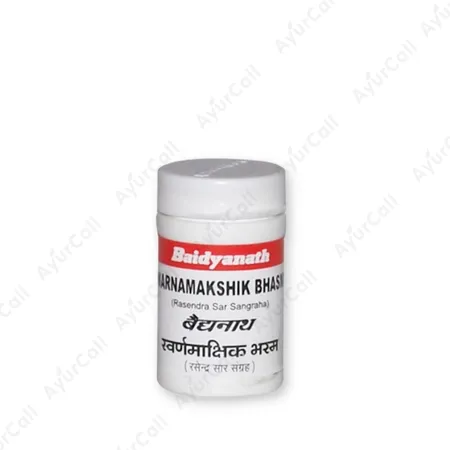 Baidyanath Swarnamakshika Bhasma (10 GM)