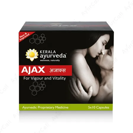 Kerala Ayurveda Ajax Capsule  (50 Nos)