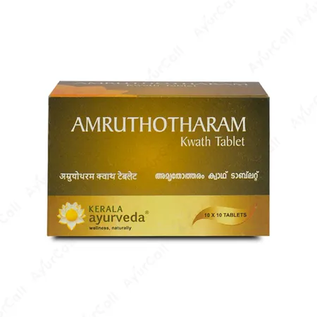Kerala Ayurveda Amruthotharam Kwath Tablet  (100 Nos)