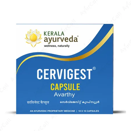 Kerala Ayurveda Cervigest Capsule  (100 Nos)