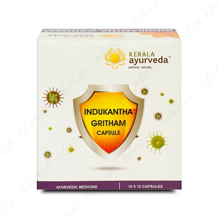 Kerala Ayurveda Indukantha Ghritham Capsule  (100 Nos)