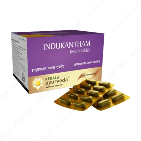 Kerala Ayurveda Indukantham Kwath Tablet  (100 Nos)