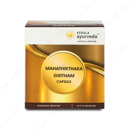 Kerala Ayurveda Mahathikthaka Ghritham Capsule  (100 Nos)