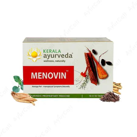 Kerala Ayurveda Menovin Tablet  (100 Nos)