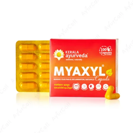 Kerala Ayurveda Myaxyl Capsules  (100 Nos)