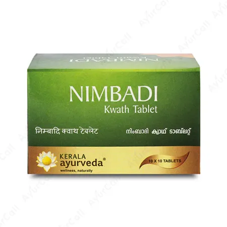 Kerala Ayurveda Nimbadi Kwath Tablet  (100 Nos)