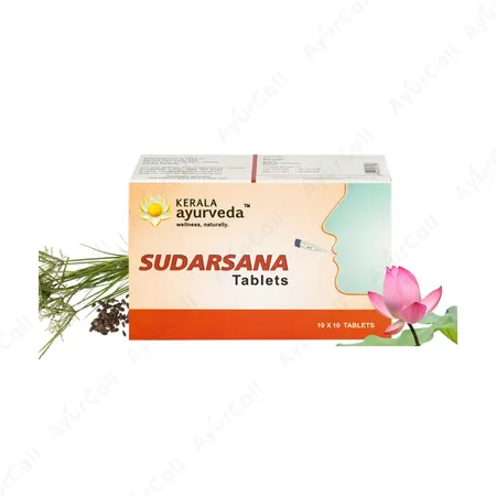 Kerala Ayurveda Sudarsana Tablet  (100 Nos)