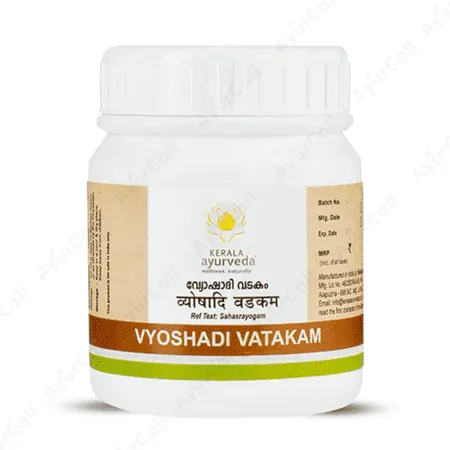 Kerala Ayurveda Vyoshadi Vatakam  (50 GM)