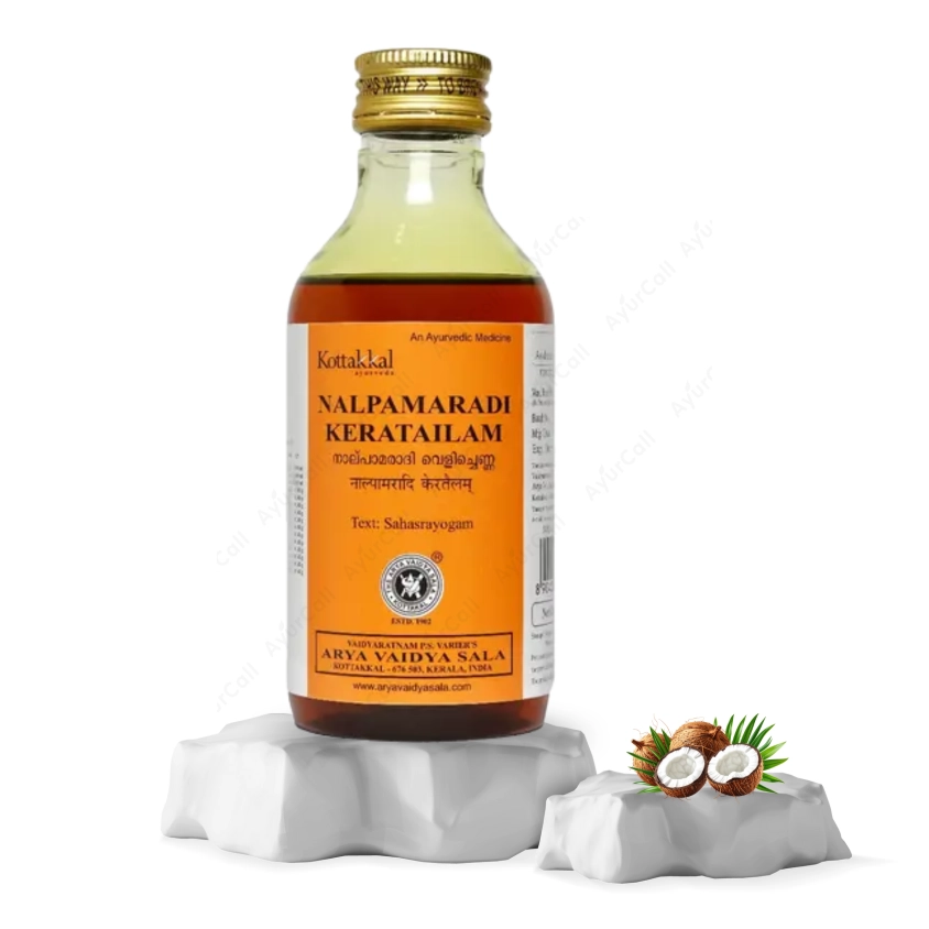 Kottakkal Nalpamaradi Kera Tailam (200 ML) ?? Model.MedicineItem.FullName