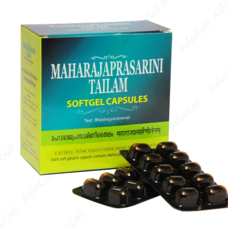 Kottakkal Maharajaprasarani Tailam  Soft Gel Capsule  (100 Nos)