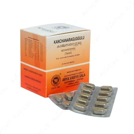 Kottakkal Kanchanara Guggulu  (100 Nos)