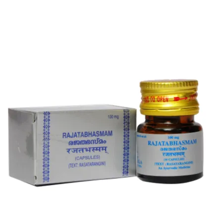 Kottakkal Rajatha Bhasmam Capsule  (10 Nos)