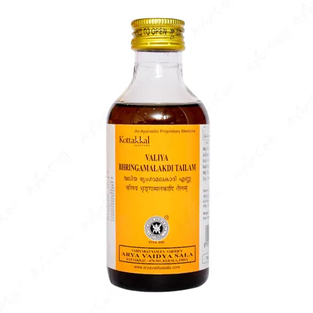 Kottakkal Valiya Bhringamalakadi Tailam  (200 ML)