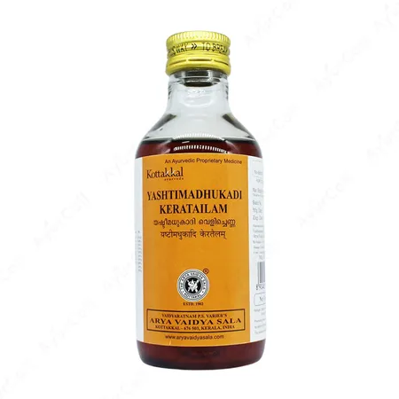 Kottakkal Yashtimadhukadi Kera Tailam  (200 ML)