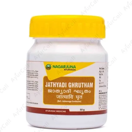 Nagarjuna Jaathyaadi Ghrutham (50 GM)