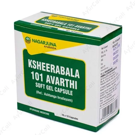 Nagarjuna Ksheerabala Aavarthi 101 Capsules (10 Nos)