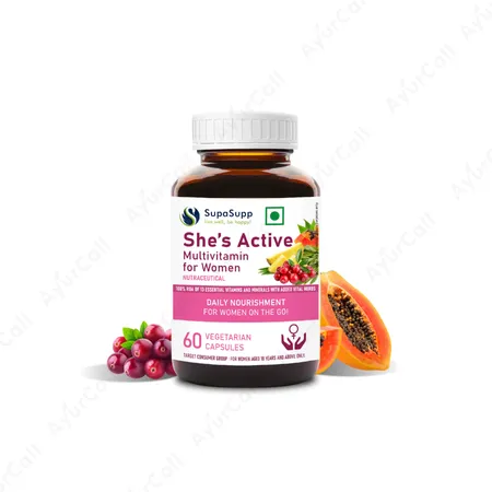 Sri Sri Tattva Shes Active Capsules 60 Nos