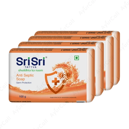 Sri Sri Antiseptic Soap  3+1 Free  -400  GM
