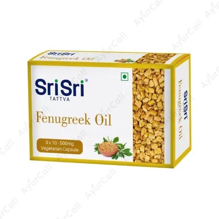 Sri Sri Tattva Fenugreek Oil Capsule (60 Nos)