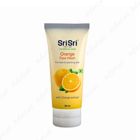 Sri Sri Orange Face Wash  -60 ML