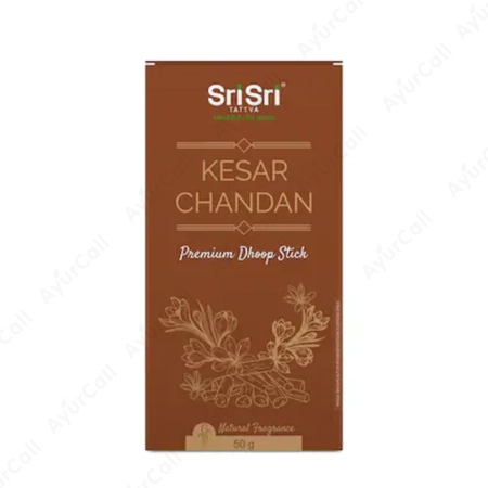 Sri Sri Premium Kesar Chandan Dhoop Stick  -50 GM