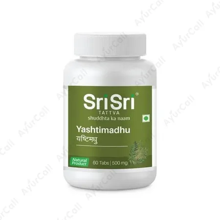 Sri Sri Tattva Yashtimadhu Tablet (60 Nos)