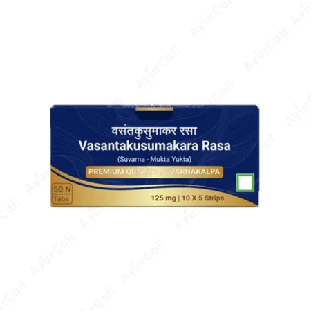 Sri Sri Vasantakusumukara Rasa Suvarna Kalpa 10 tablets