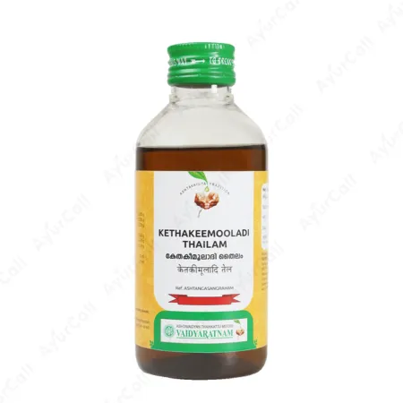 Vaidyaratnam Kethakeemooladi Thailam (200 ML)