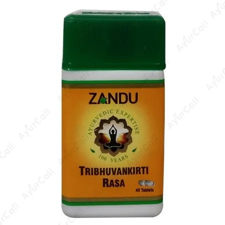 Zandu Tribhuvan Kirti Rasa (40 Nos)