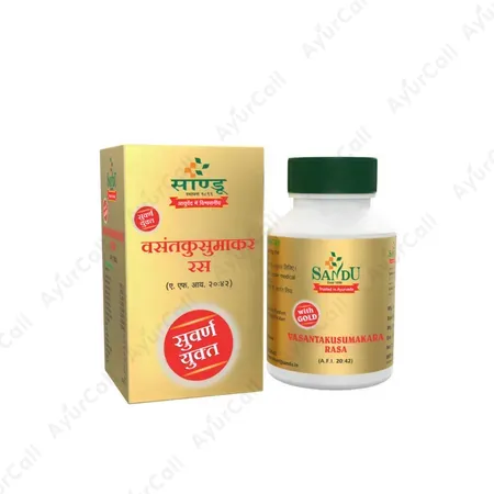 Zandu Vasant Kusumakar Ras Gold (30 Nos)