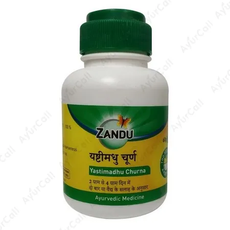 Zandu Yashthimadhu Churna (60 GM)
