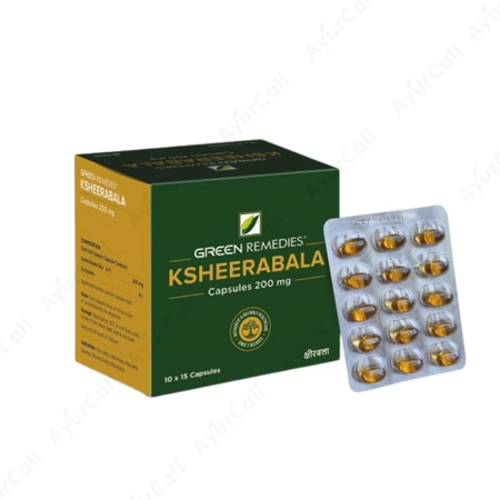 Green Remedies Ksheerabala S G Capsule (10 Nos)